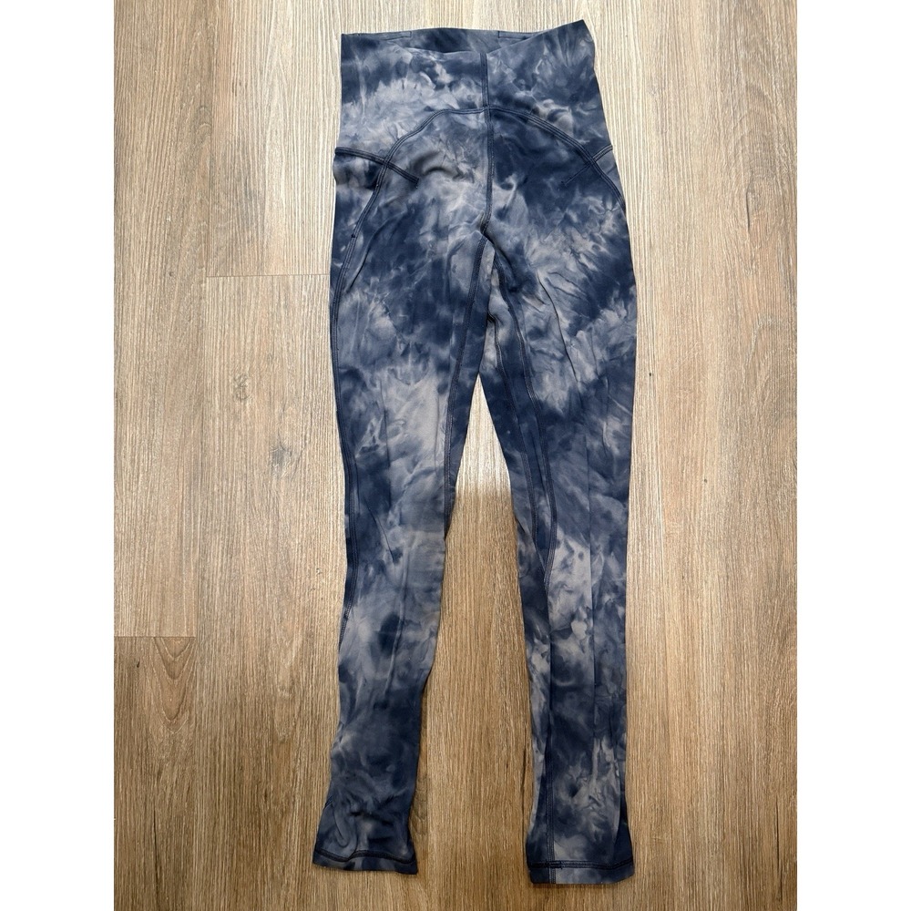 Lululemon Unlimit High-Rise‎ Tight 25" Tie Dye Multi Size 4